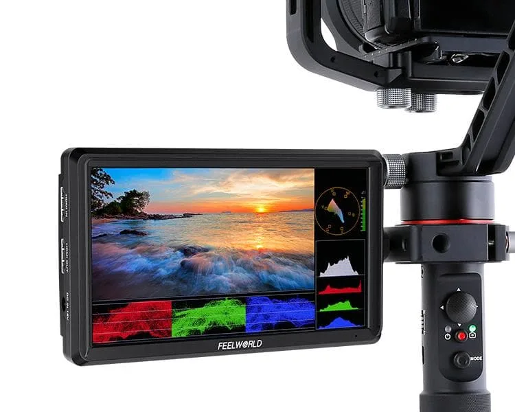 Feelworld FW568 V3 6" on camera -monitori
