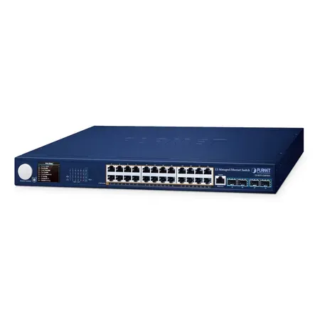 Planet 24-portars PoE+ hanterad switch GS-6311-24P