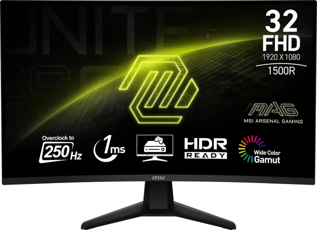 Cm (31.5"") 1920 X 1080 Pixels Full Hd Black