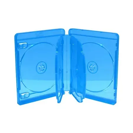 MediaRange BOX38-6-30 DVD-fodral för 6 skivor, blå