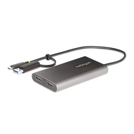StarTech.com USB-C till dubbel HDMI-adapter, 4K 60 Hz