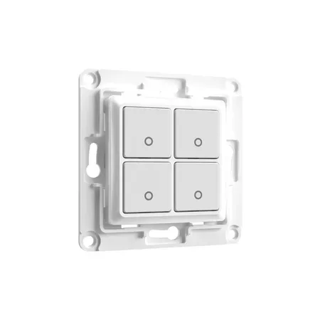 Shelly Wall Switch 4 väggbrytare, vit
