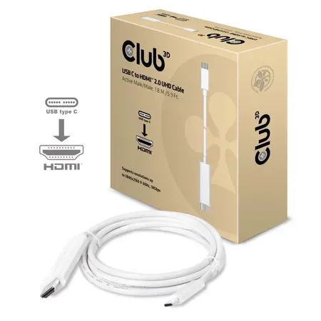Club 3D Extern videoadapter USB-C 3.1 HDMI