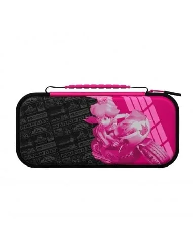 PDP Gaming Travel GLOW Fodral Grand Prix Peach Licensierad Switch
