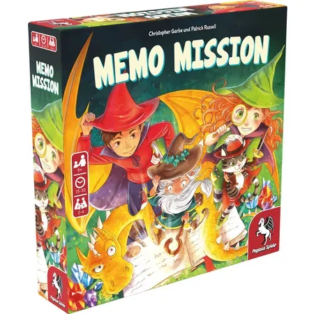 Pegasus Memo Mission kortspel, 30 min