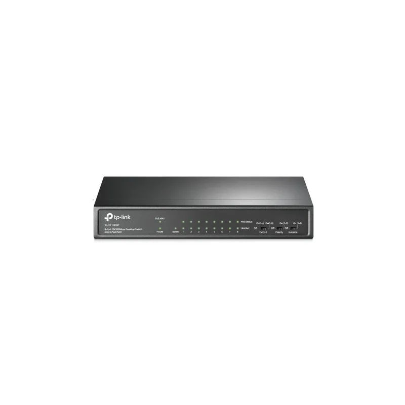 TP-Link TL-SF1009P PoE+-switch 9 portar, ohanterad