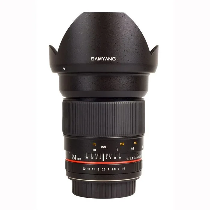 Samyang 24/1,4 objektiv DSLR Canon EF