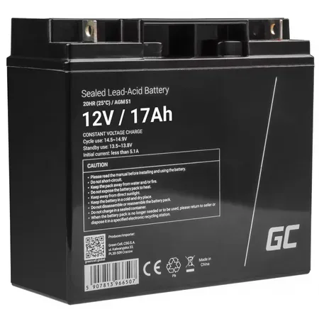 Green Cell AGM batteri