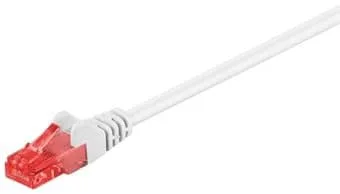 CAT 6 patch cable, U/UTP, Vit 2 m