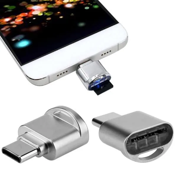 24 Kortläsare USB 3.1 Typ-C till MicroSD