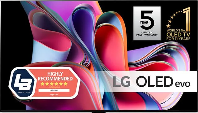 LG 65" G3 4K OLED evo Smart TV (2023)