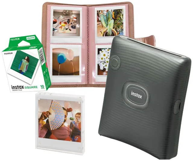 Fujifilm Instax Square Link smartphone-skrivare bundle
