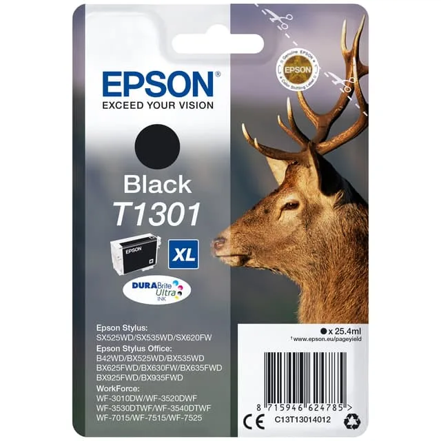Epson T1301, Svart XL, 945 sid