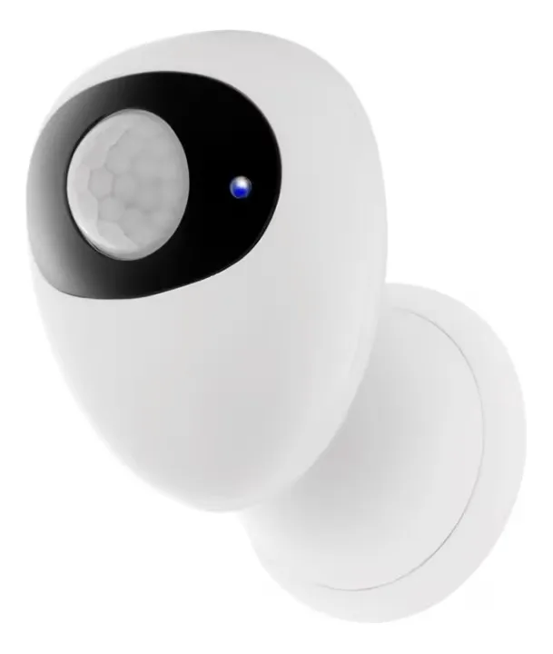DELTACO SMART HOME Rörelsesensor, PIR, WiFi 2.4 GHz, vit/svart