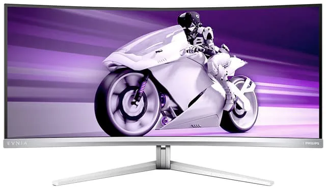 Philips Evnia 34" 34M2C8600 välvd QD-OLED bildskärm för gaming
