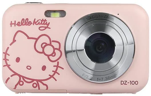 Yashica DZ-100 Hello Kitty digitalkamera, rosa