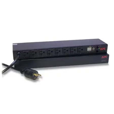 APC AP7901B kopplad rack-PDU, 1U, 8 uttag