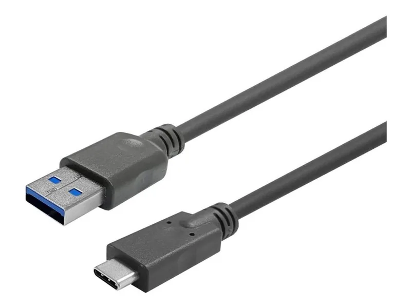 VivoLink USB-C till USB-A-kabel, USB 3.2 Gen 1, 10 m, svart