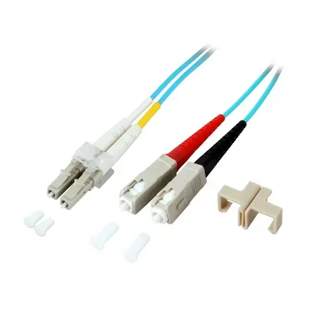 EFB Elektronik O0314.1 InfiniBand og fiberoptisk kabel 1 m LC SC Turkis