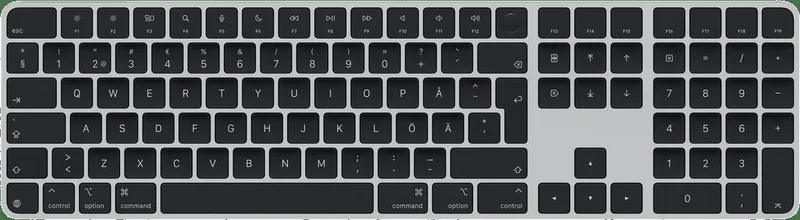 Apple Magic Keyboard med Touch ID och numerisk del