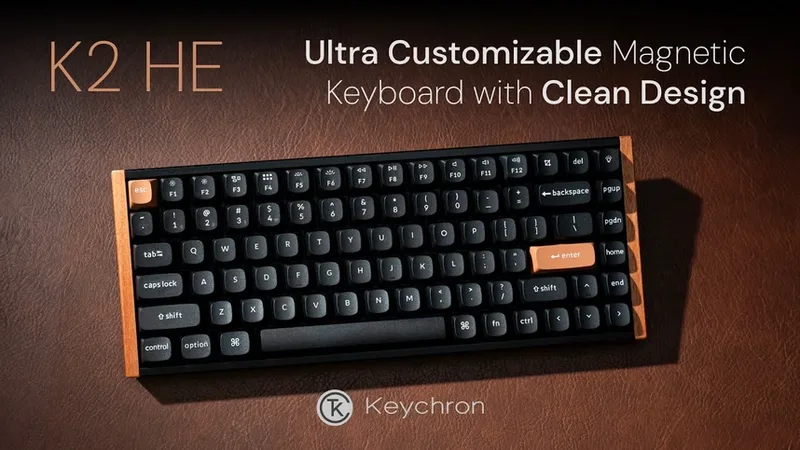 Keychron K2 HE Wireless Tri-Mode Hot Swap