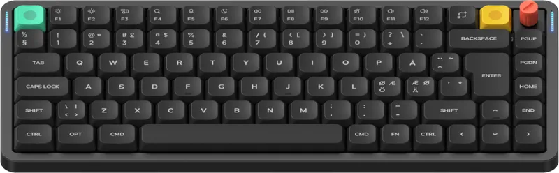 NuPhy Air75 V3 Nebula Black Brown Nano