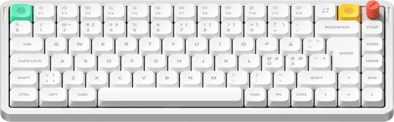 NuPhy Air75 V3 Nova White Brown Nano