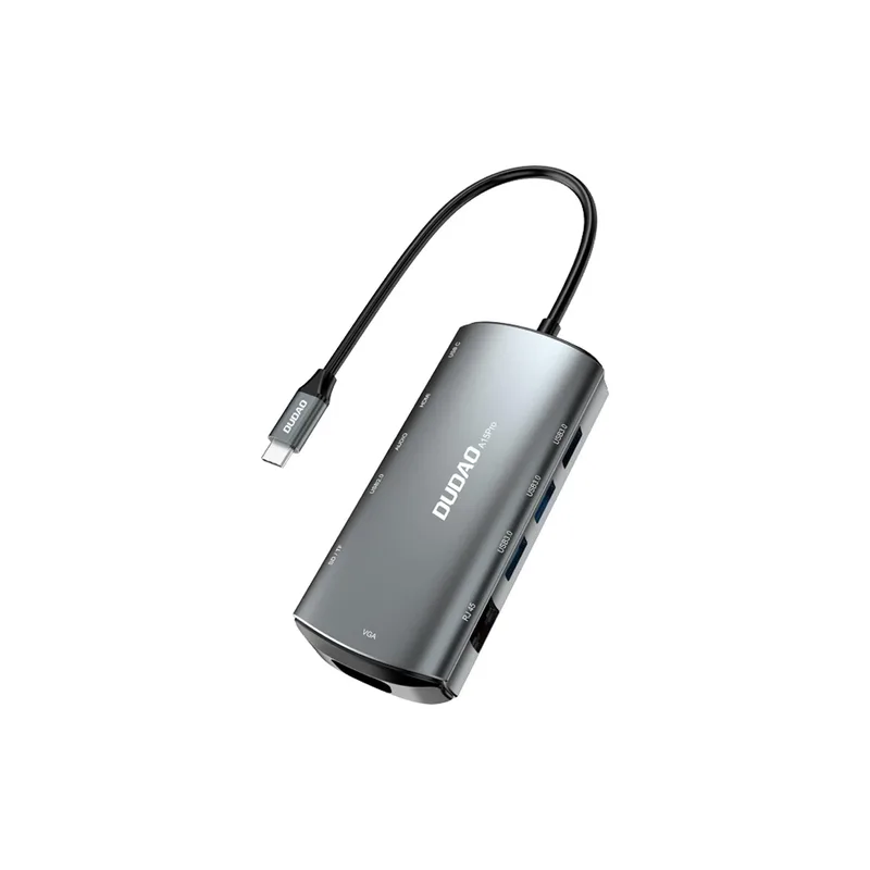 Dudao A15Pro 11-in-1 Type-C Adapter Dockingstation