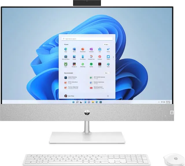 HP Pavilion 27 i7-13/16/1024/3050 AIO stationär dator