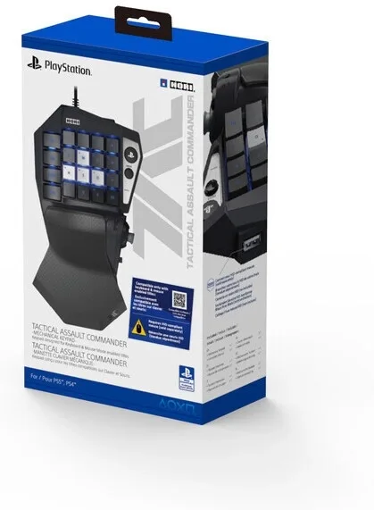 Hori Tactical Assault Commander mekaniskt tangentbord, PS5/PS4/PC