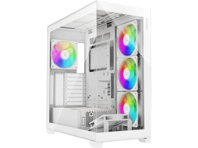 Xilence XG271, Midi Tower, PC, Vit, ATX, micro ATX, Mini-ITX, SPCC, Spela