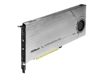 Asrock Hyper Quad M.2 interface cards/adapter Internal