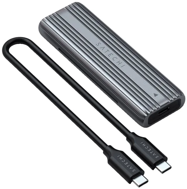 Satechi M.2 NVMe- och SATA SSD-kabinett