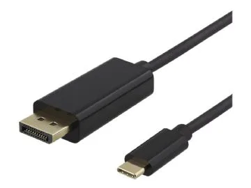 DELTACO USBC-DP100 DisplayPort-kabel