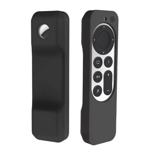 SKALO Apple TV 4K 2021 Kontroll Skal med AirTag Hållare
