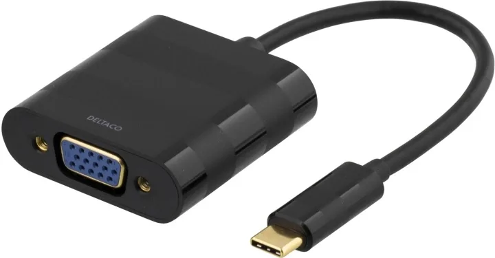 DELTACO USBC-VGA Extern videoadapter