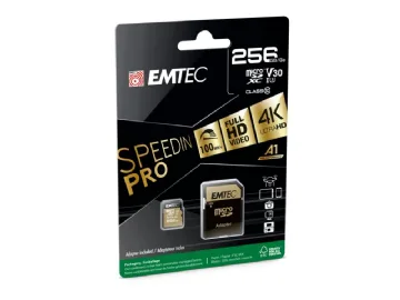 Emtec SpeedIN Pro 256 GB MicroSDXC UHS-I Klasse 10