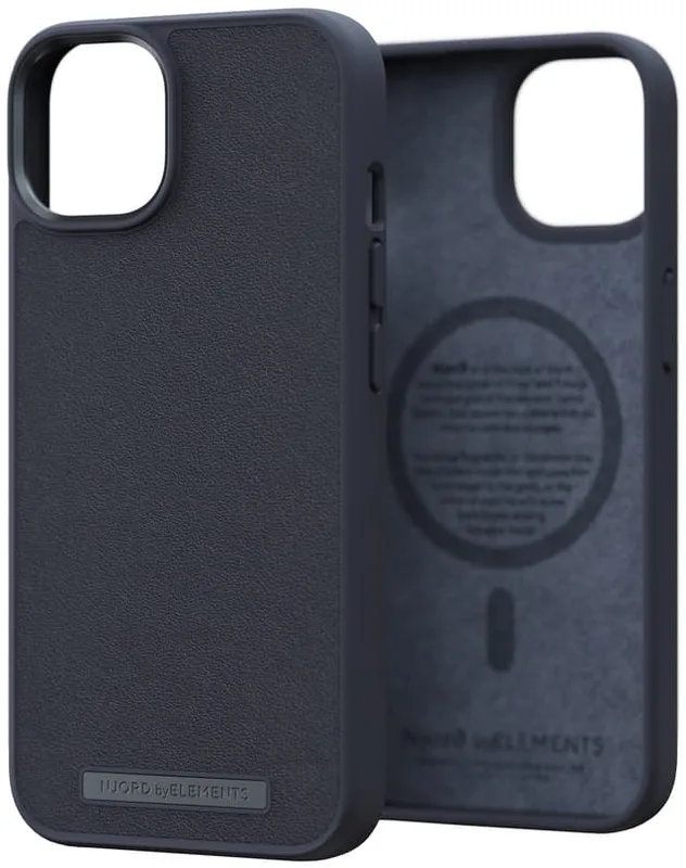 Njord byELEMENTS iPhone 14/13 Leather MagSafe fodral