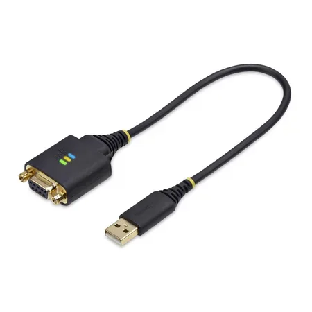 StarTech.com USB till nollmodem seriell adapterkabel, 30 cm, FTDI, RS232