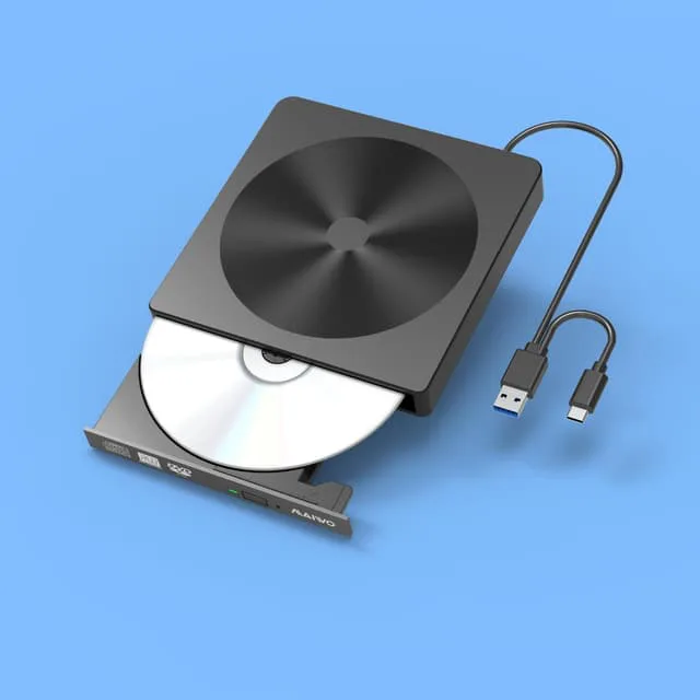 Maiwo Slim extern USB DVD/CD spelare