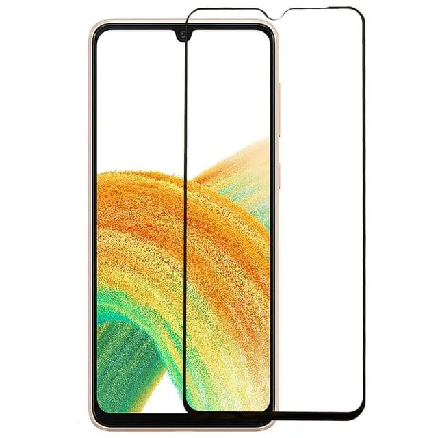 Skalo Samsung A34 5G Heltäckande Skärmskydd Härdat Glas