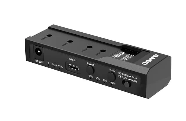Maiwo offline hårddiskkloning NVMe M.2 SSD till
