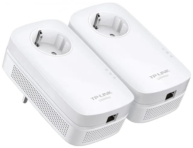 TP-Link TL-PA8010P KIT AV1200 Gigabit Passthrough Powerline Starter Kit, 1200Mbps