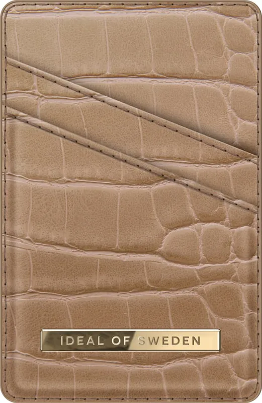 iDeal of Sweden universell magnetisk korthållare (camel croco)