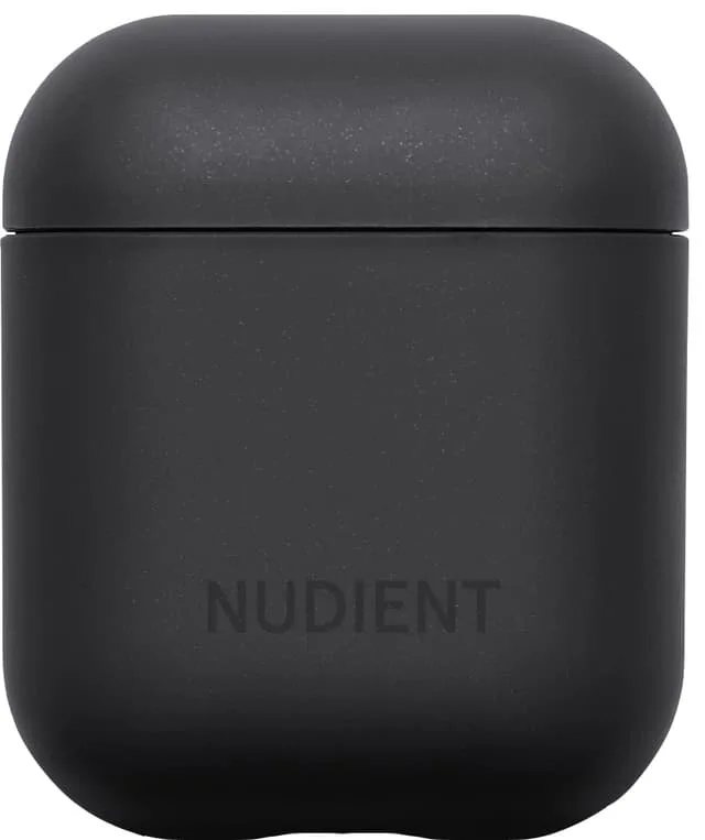 Nudient AirPods 1/2 fodral (ink black)