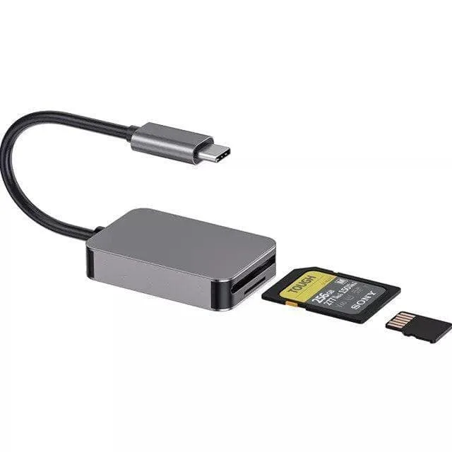 Nördic USB-C 3.1 Kortläsare 2 Slot SD