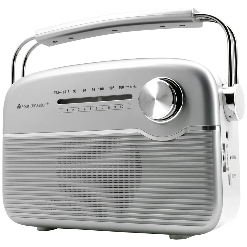 Aster Portable Radio SoundmTR480SI argent