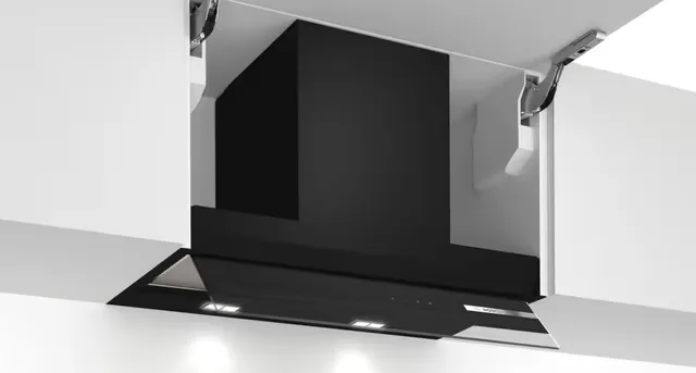 Bosch Serie 6 Skåpsintegrerad Köksfläkt DBB67AM60 (svart 60 cm)