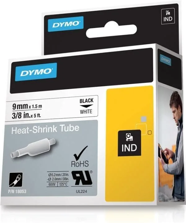 DYMO RhinoPRO märkbar krympslang 9mm