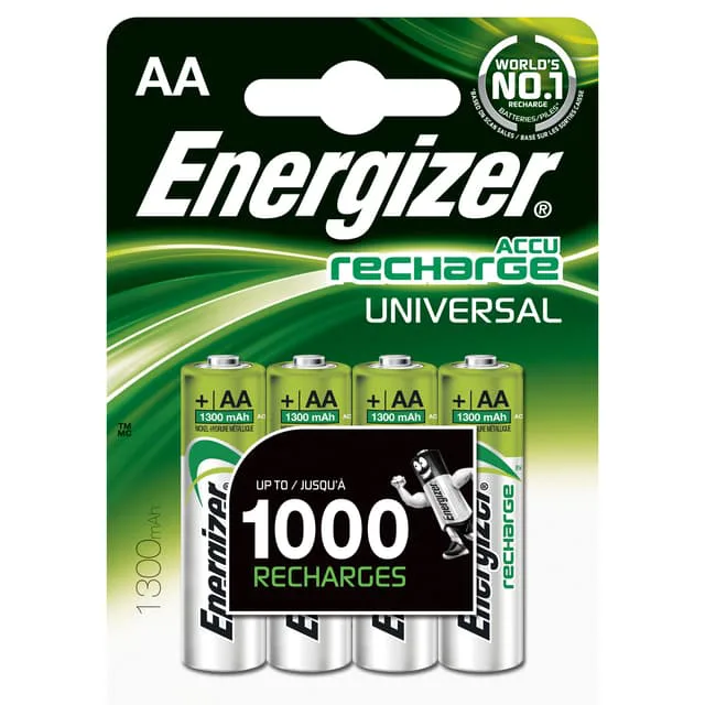 Energizer Laddbart Ni-Mh-batteri 1300mAh